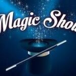 image showing a magic wand and magician's hat with the words "Magic Show" across the top